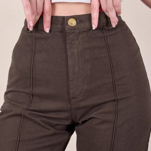 NWT Western Pants - Espresso Brown - Picture 3 of 6